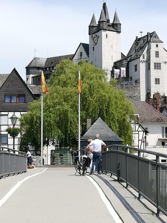 Ferienhaus Am Park Diez Esterno foto